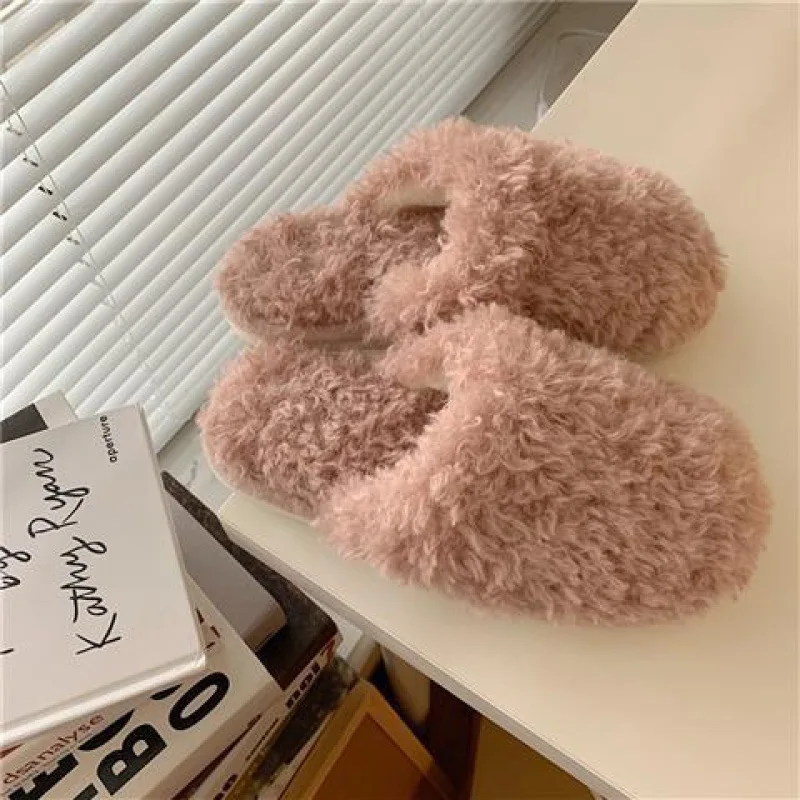 Zuecos De Invierno PARA Casa Unisex, Sandalias Cá Lidas De Piel PARA  Interiores, Calzado De Moda, Chanclas - China Slippers and Slippers Shoes  price | Made-in-China.com