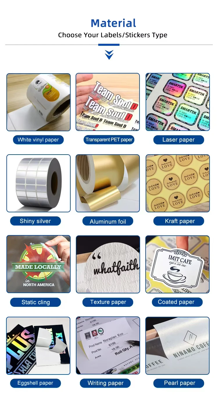 Custom Self-Adhesive Vinyl Stickers - Waterproof & Promotional