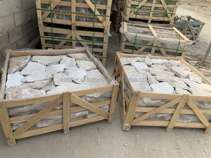 Factory Natural White Stone Veneer For Building Exterior Wall Product