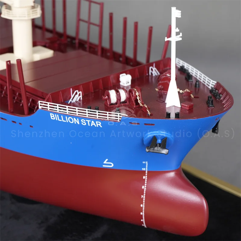 Highly realistic bulk carriers model designed for Mazagon Dock Limited, with accurate gross tonnage and complete general arrangement. Exquisite bulk carrier hold model clearly shows internal structure, restoring real ship details. Made of premium materials with fine craftsmanship, ideal for maritime exhibitions, corporate gifts and shipyard displays. Support custom size, color and logo. Professional factory production, perfect for port, shipping and offshore enterprises.Amber@vesselmodel.com Tel: +86 18038048785