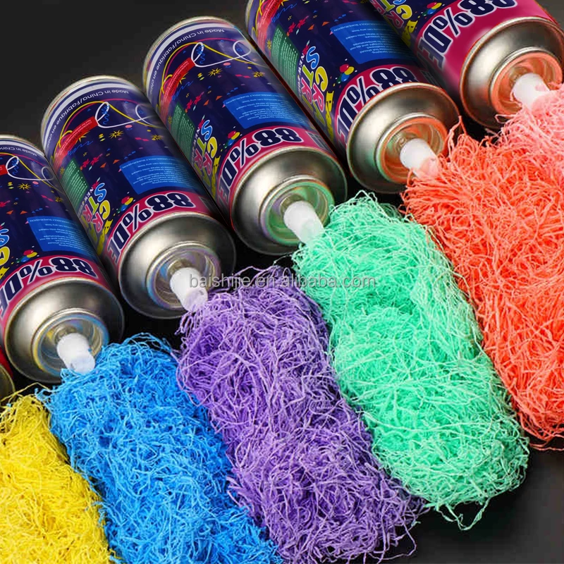 Colorful Party Spray Color Silly String - High Quality Fun