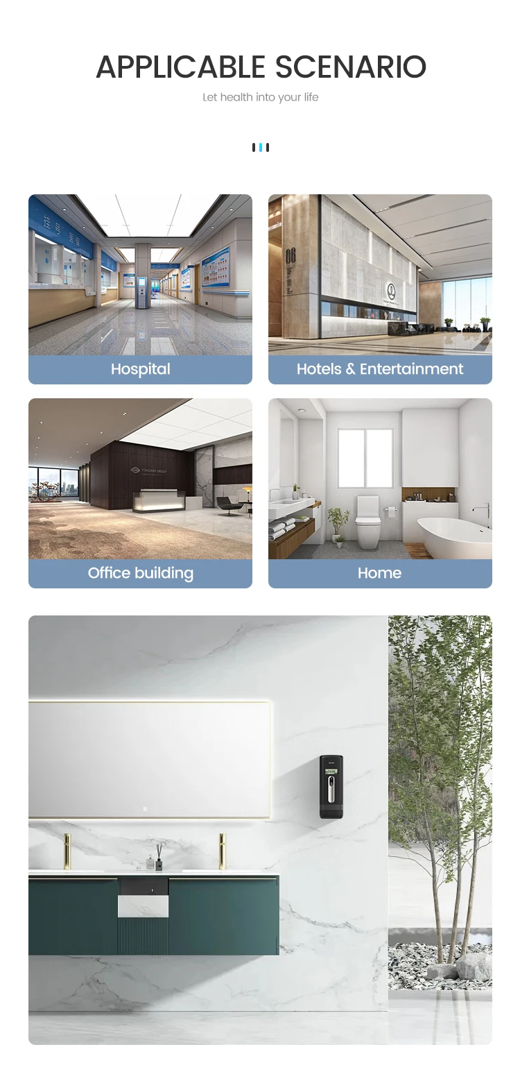 Saige Wall Mounted Timer Spray Aerosol Dispenser - Smart & Sustainable