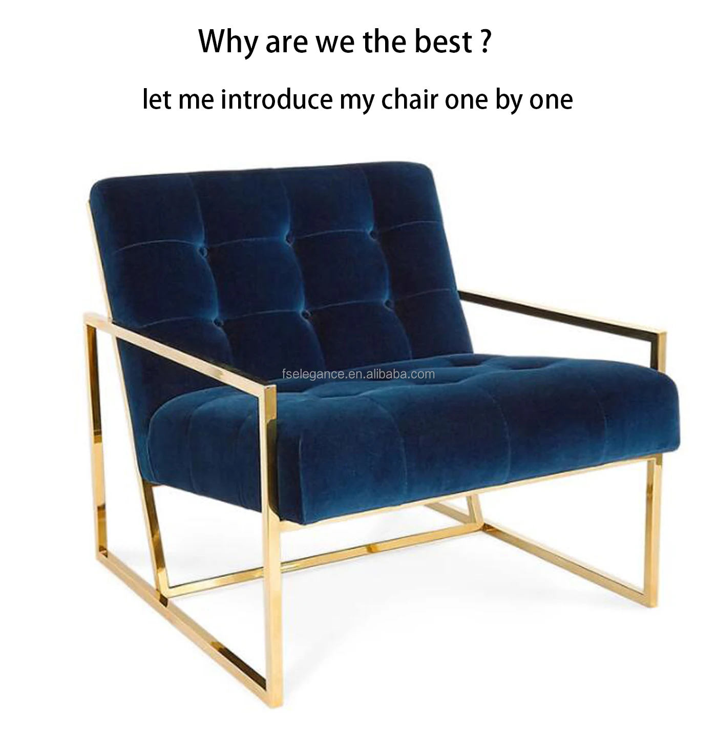 2019 Latest Design Mid Century Designer plating gold Dining Goldfinger chair set Lounge arm chair living room