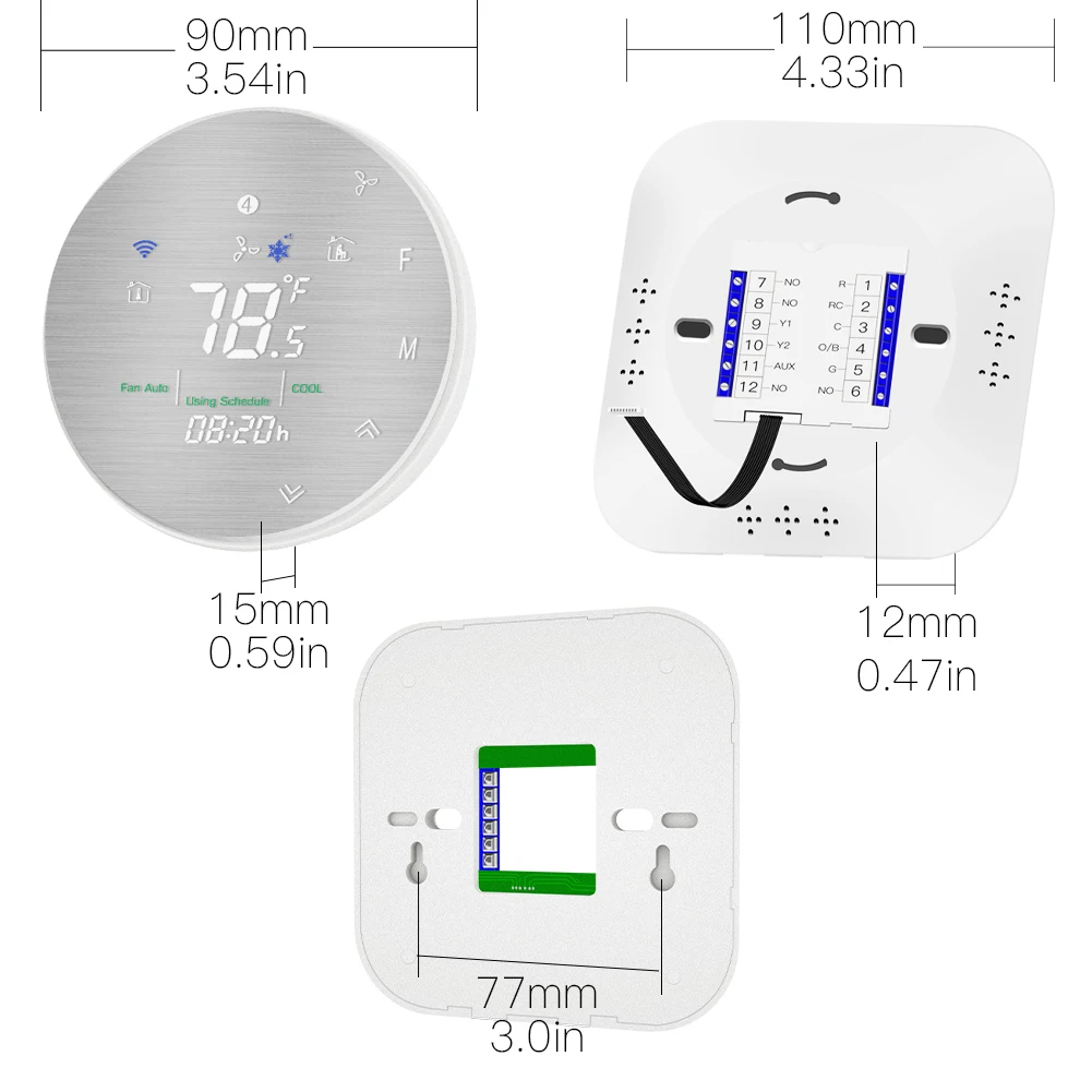 Heat Pump Honeywell Thermostat Two Wire Honeywell Prestige