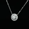 925 Sterling Silver+Moissanite Necklace