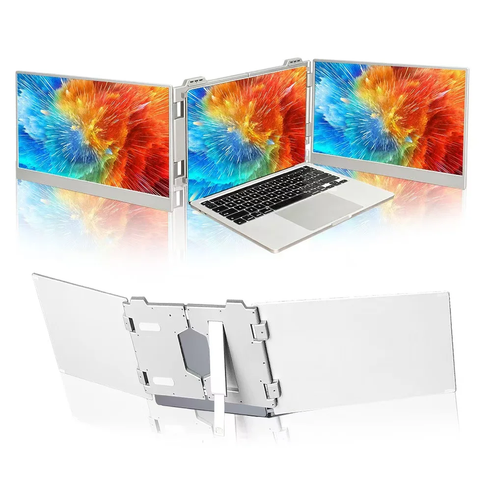 その他 TRIPLE SCREEN 14inches 14 Inch Triple Laptop Screen for Computer Expand Your View with a