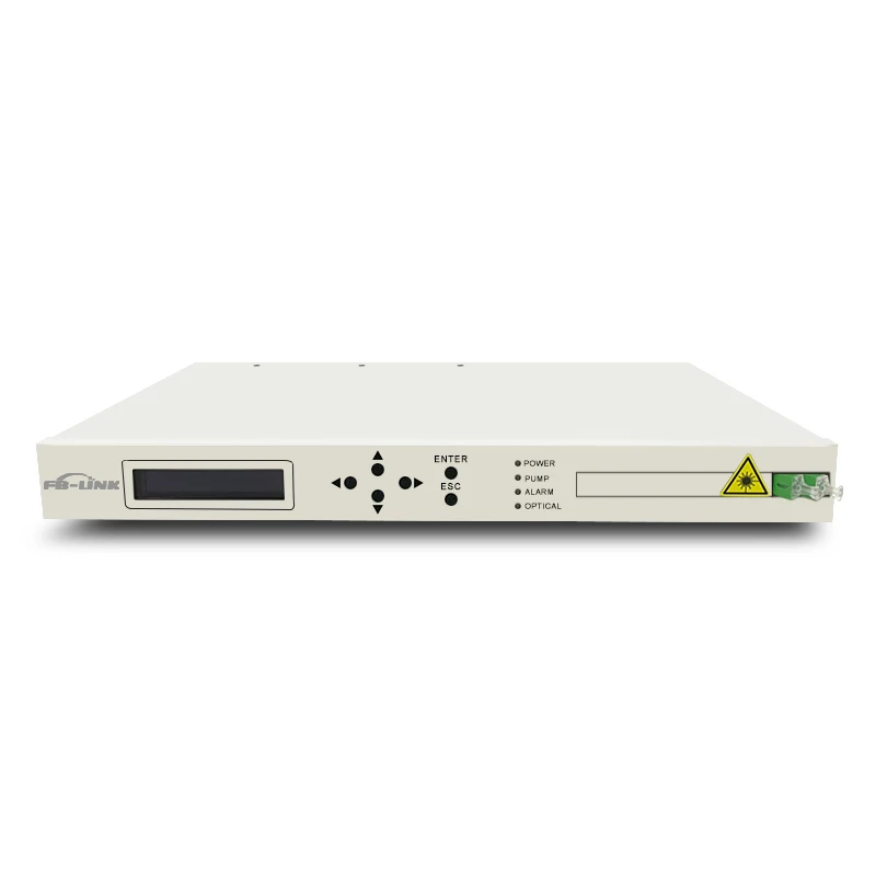 BA PowerAmplifier EDFA C-Band DWDM 1U Rack 1550nm output 20dBm FC/UPC ...