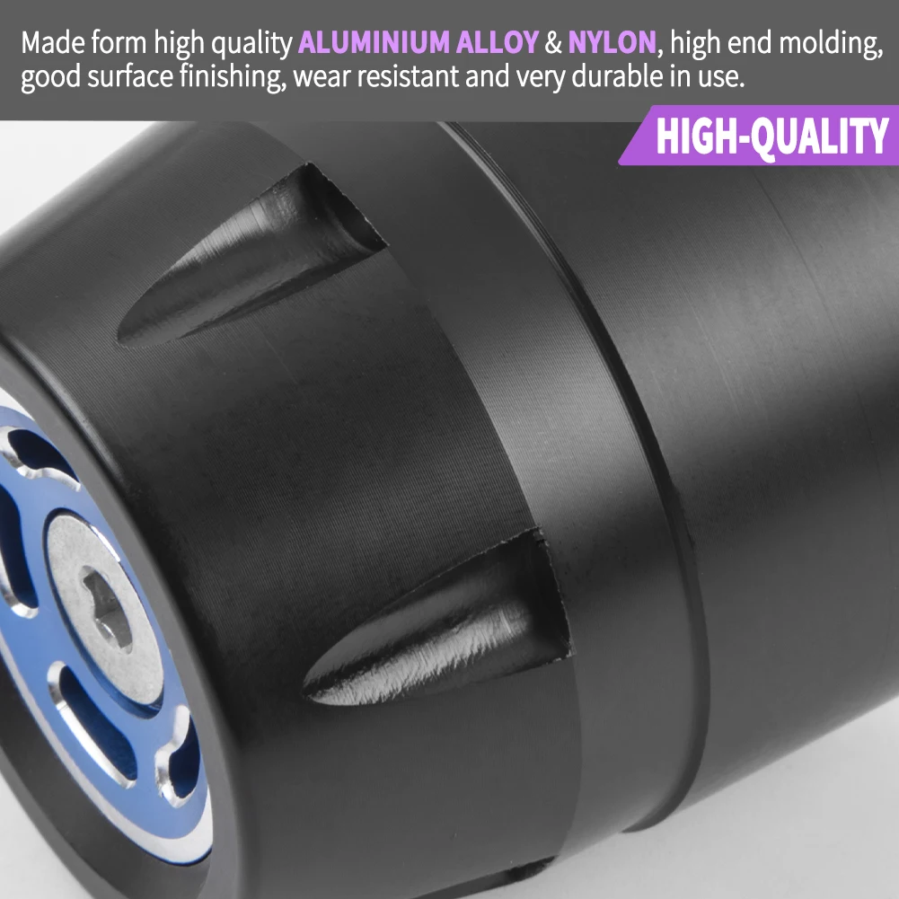 NINOMA Anti-Fall-Gerät Für Ducati Scrambler - Crash Pad Slider Schwarz