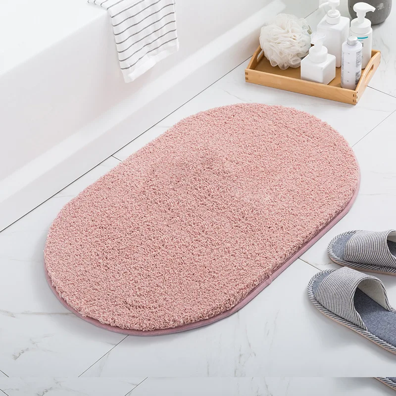 High Quality Machine Made 100% Polyester Modern Style Bath Mats Super Absorbent Bath Mat For Home Decor supplier