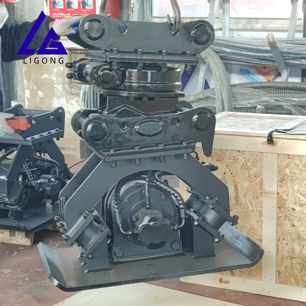 Excavator Mounted Plate Compactor for 26 to 30 Ton Machines Ensures Uniform Compacting