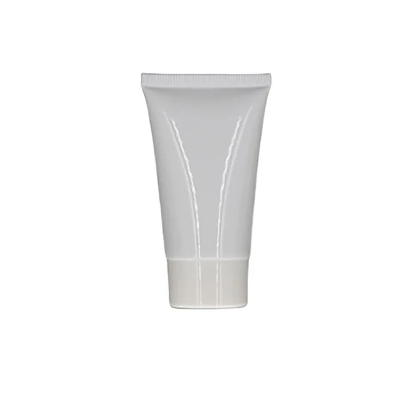 3ML 5ML 10ML 20ML 30ML 50ML 80ML 100ML 120ML 150ML 200ML Empty Screw Lid Cosmetic Packaging White Plastic Squeeze Tubes Bottles