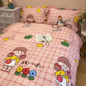 Hot Sale Unique Modern Duvet Cover Custom Cute Print Bedding Duvet Cover Set