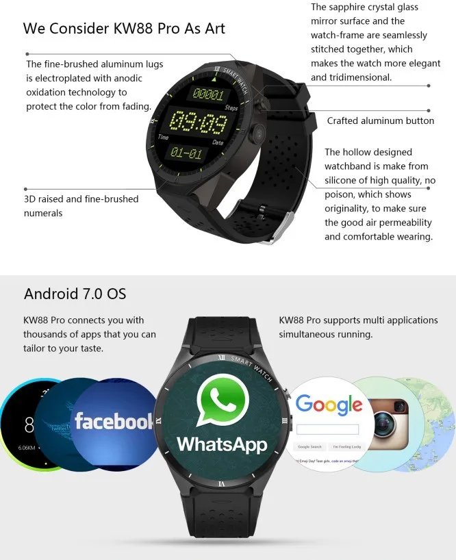 smartwatch kw88 pro