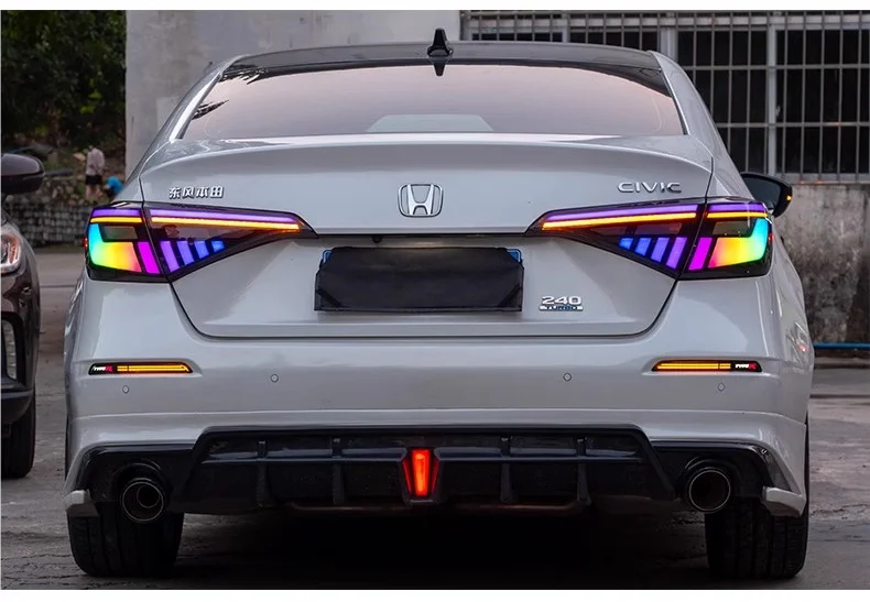 DK Motion RGBモデル LEDテールライト ホンダシビック11代 2022-2024年用
