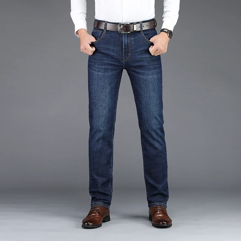 Pantalones Vaqueros Elásticos De Cintura Media Para Hombre,Con Logotipo  Personalizado,Nuevo Modelo - Buy Vaqueros De Denim Stretch,Pantalones  Vaqueros De Los Hombres,Logo Personalizado Vaqueros Product on Alibaba.com
