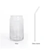 Glass Can & Glass Straw(non sublimation)