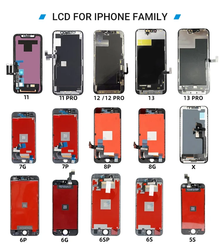 iPhone 6s, 7, 5s セット For iPhone 5s 6S 6 6S Plus 7 8 Plus LCD Screen Display Touch