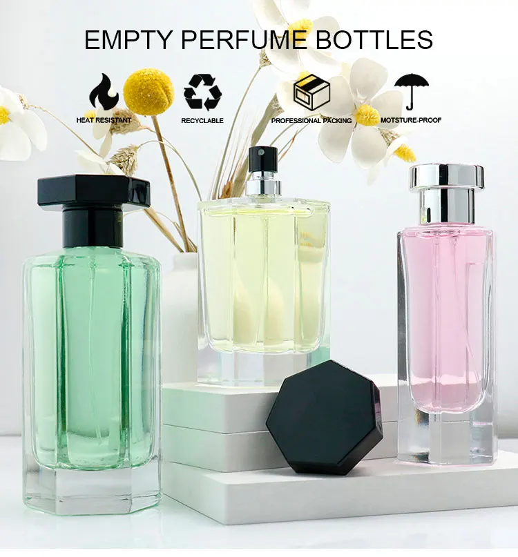 Design Your Own Perfume Bottle Refill Spray Sample Cosmetics Packaging