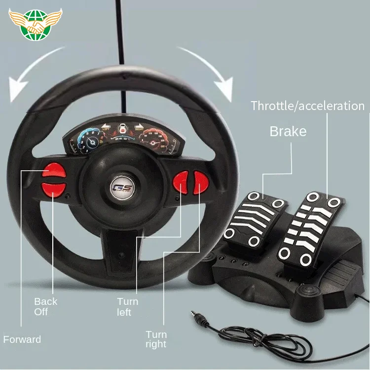 116 Gravity Sensor Steering Wheel Remote Control Car With Led Lights