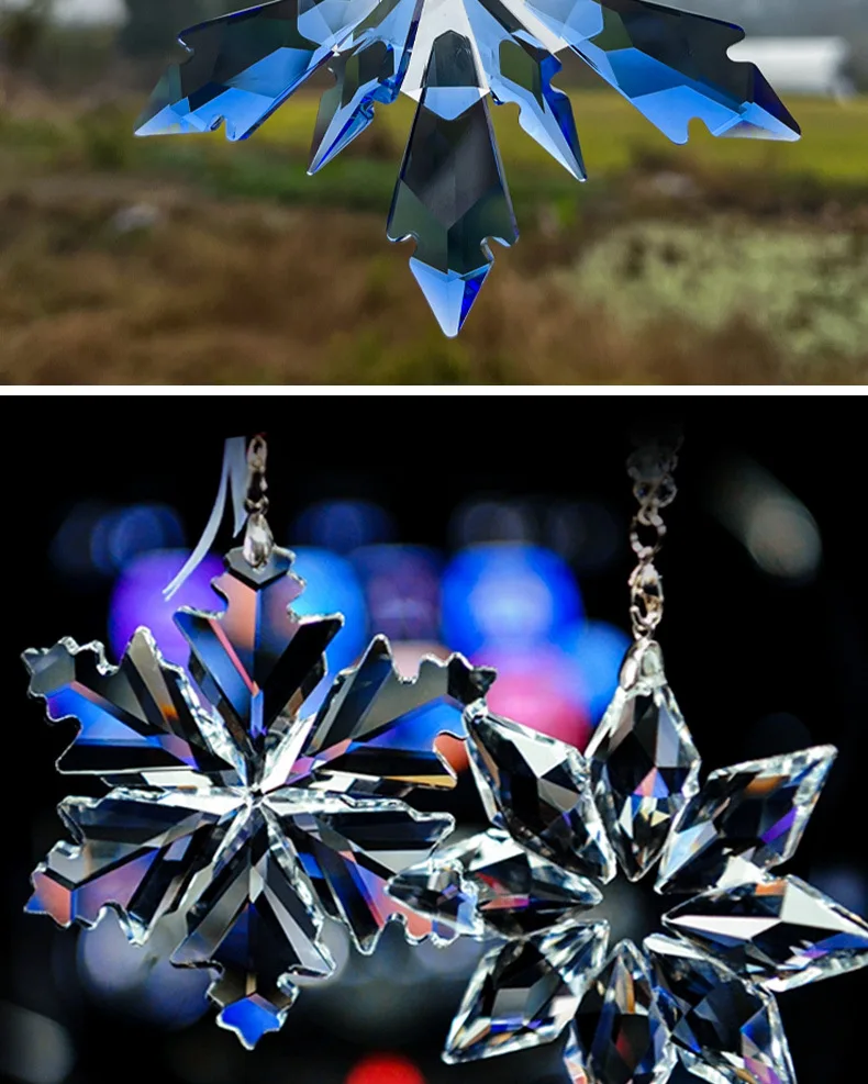 product wholesale colorful art decor crystal glass pendant octogon chakra crystal  sun catchers for  home garden decoration-10