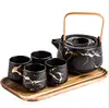 Marble Black 6pcs Set