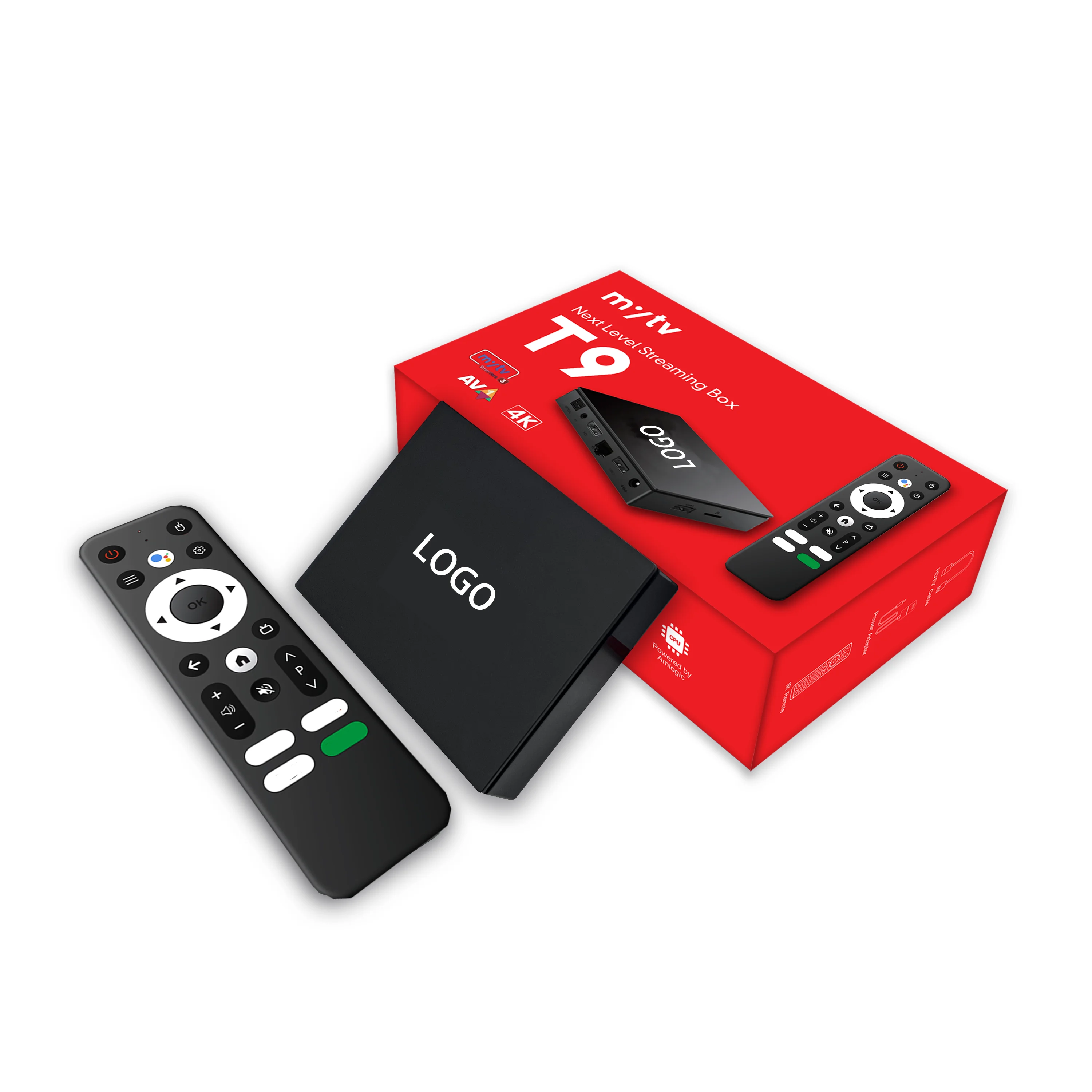 Uuvision 4GB 32GB Andorid11 Smart Tv Box Crystal Android  Set Top Box NEW IP
