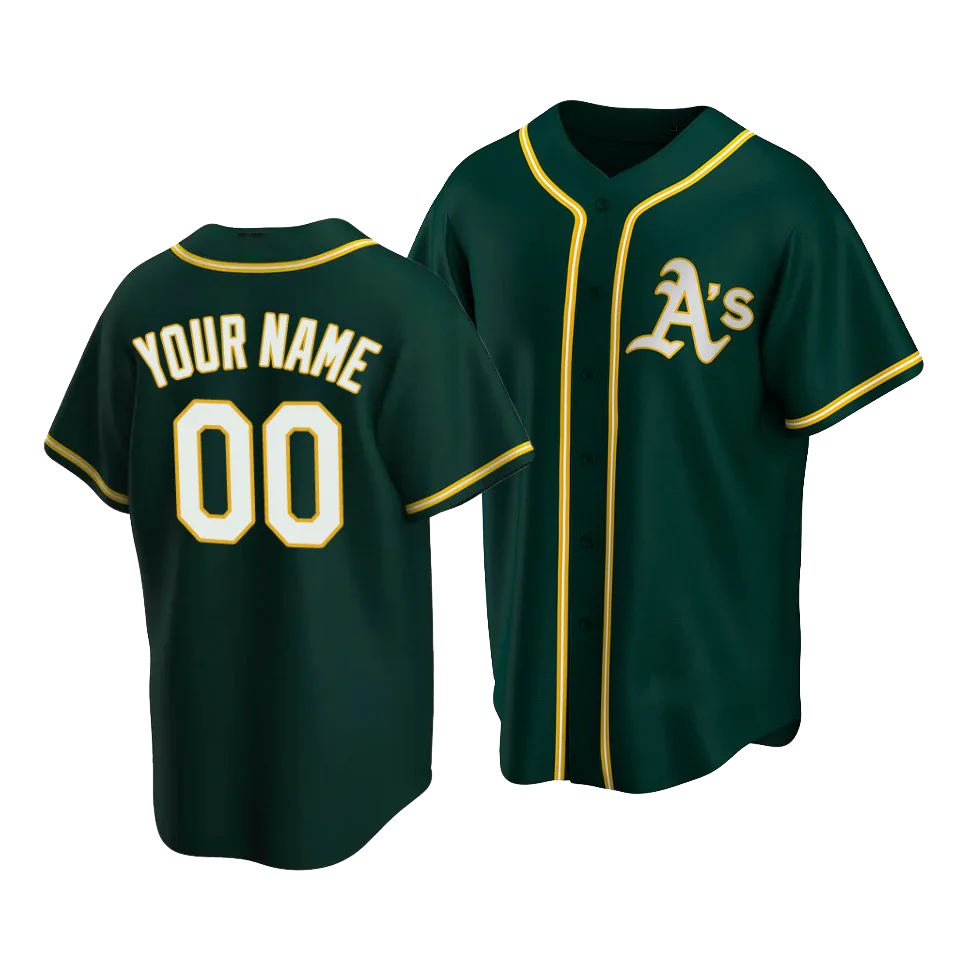 Wholesale 2022 Men's Oakland Athletics 00 Custom 2 Khris Davis 26