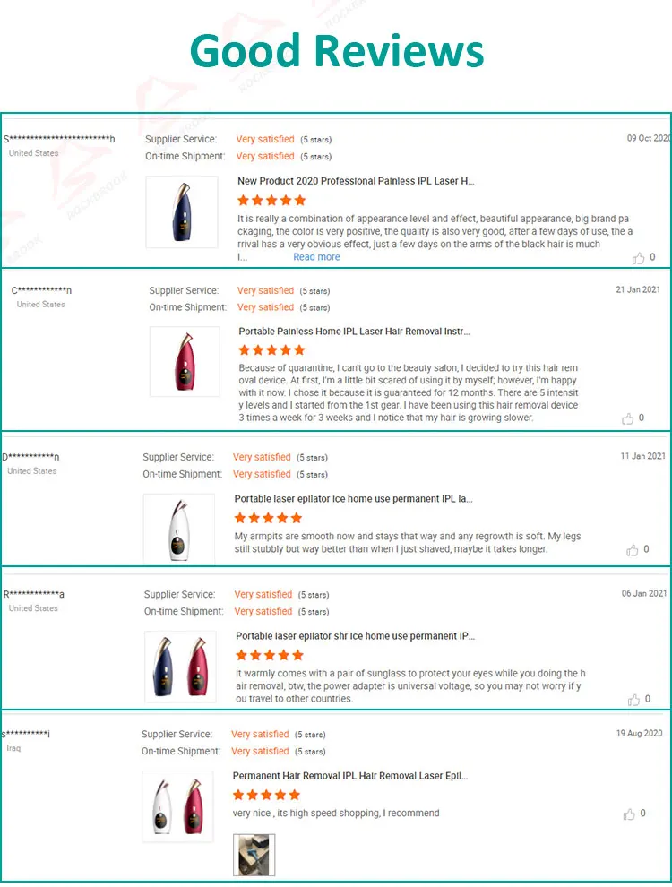 Ready To Ship  New Facial Body Skin Beauty Permanent Men Price Laser Hair Removal Home Use Ipl Machine Women Men