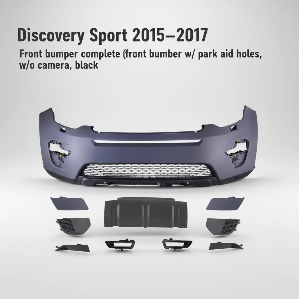CU0772281-B OEM ODM Serviceable Plastic PP Auto Parts Bumpers Kit Car Front Bumper for Land Rover DISCOVERY SPORT 2015-2017