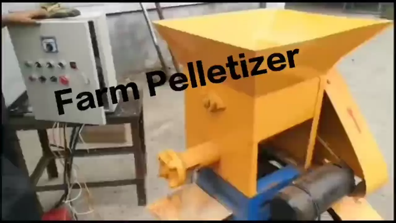 Animal Machine Diesel/gas Engine Fish Extruder Manufacturing Production ...