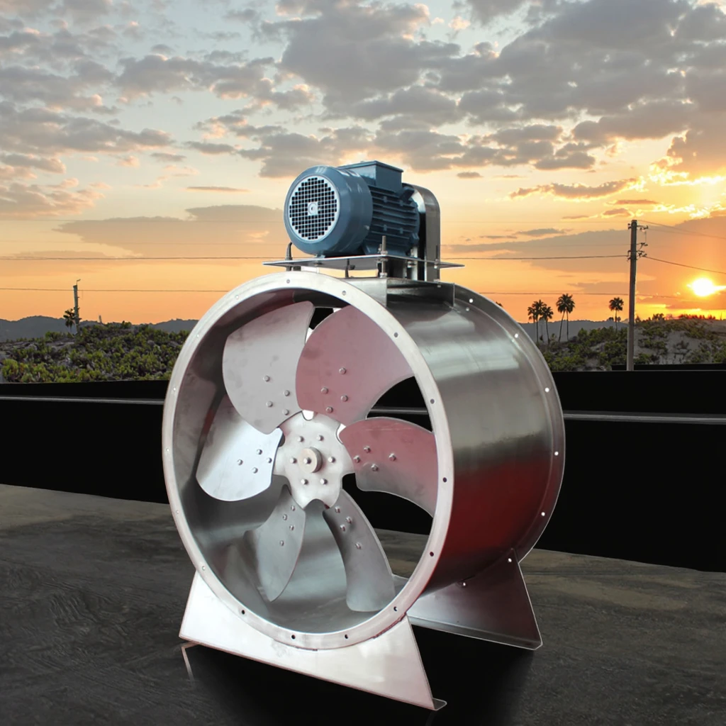 220V 380V Industrial AC High-Temperature Axial Flow Exhaust Fan ...