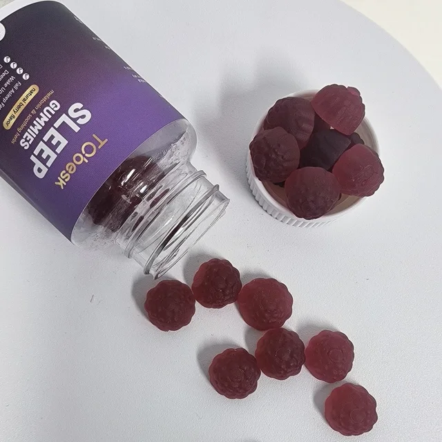 OEM/ODM Customized Label Factory Supply Rest Supplements Nighttime Gummies for Adults and Teenagers for Reducing Stress