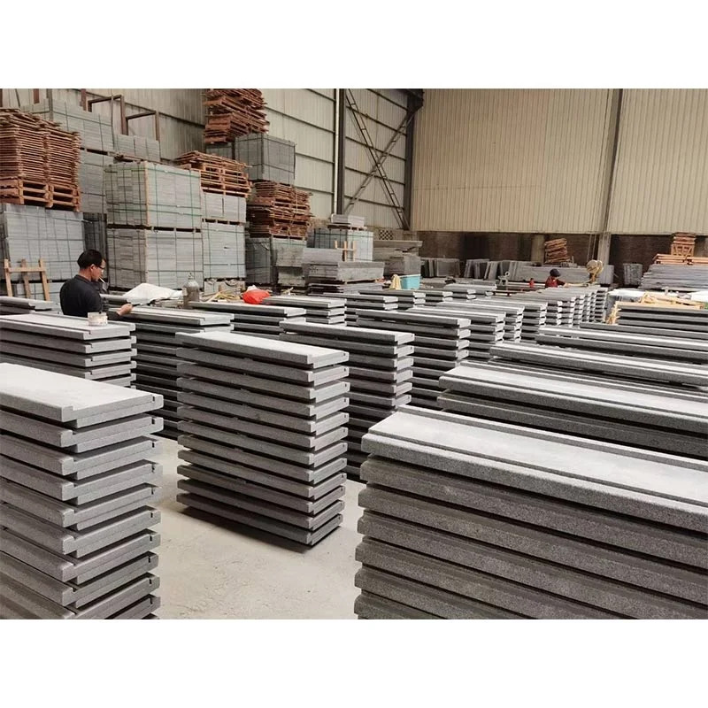 product china sesame grey granite swimming pool coping tiles manufactures popular grey cubestone for outdoor design-1