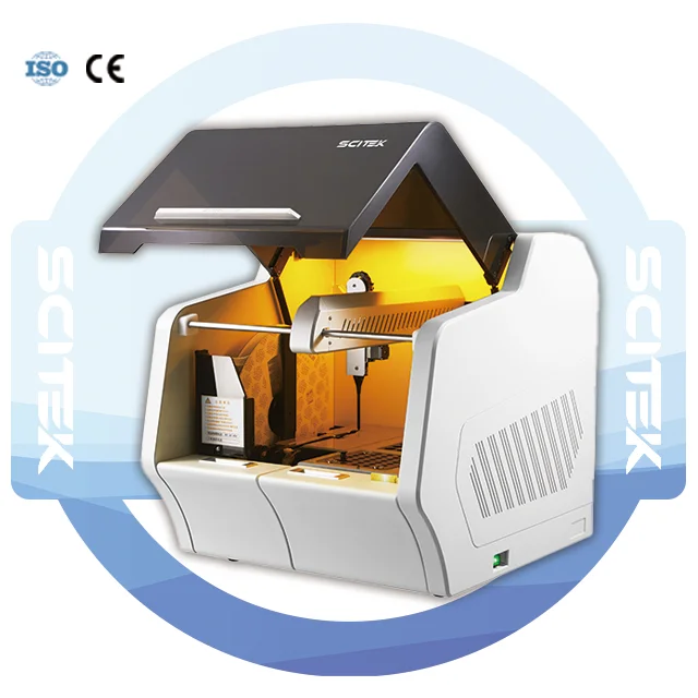 SCITEK Semi-auto Coagulation Analyzer 10000 test Result 4 Different Parameters Analysis in the Same Time Coagulation Analyzer