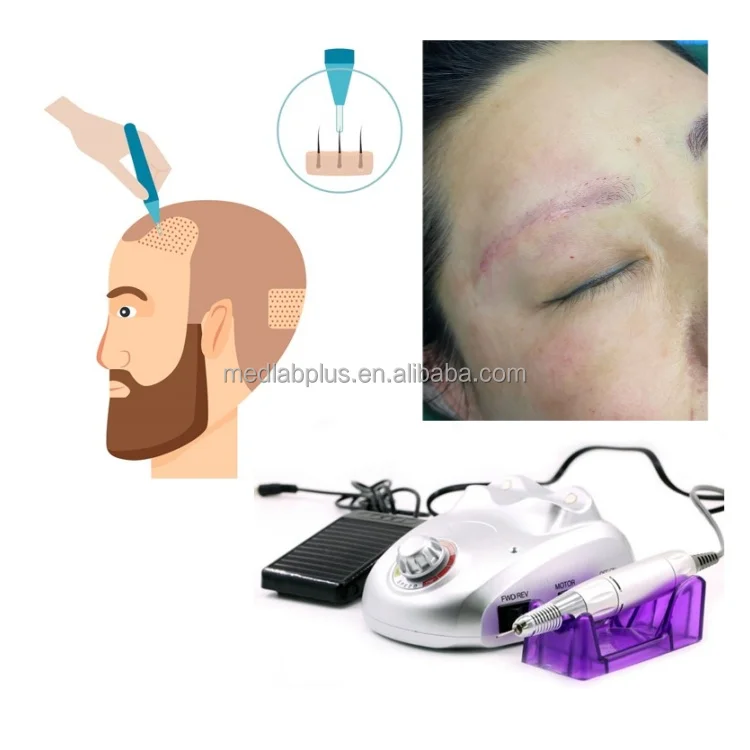 Manual Power Source Follicular Unit Extraction (FUE) Punch Machine Choi Implantor Choi Pen Hair Transplant Instruments