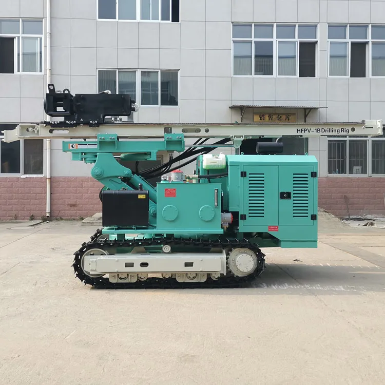 Гидравлический сваечный привод Crawler DTH Hammer для установки солнечных панелей