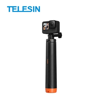 TELESIN Sport Camera Accessories for Heros/osmo/insta360 Portable Underwater Floating Tripod Selfie Stick detail image