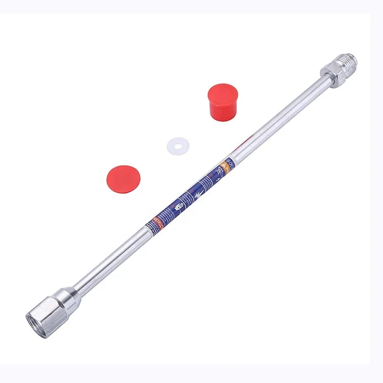 Aluminum Sprayer Extension Rod – Universal Paint Spray Tip Pole (75cm / 29.5") With Seal Ring