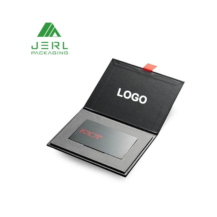 Custom Greeting NFC Business Card Boxes Vip Credit Card Packaging Gift Box for NFC Credit Card