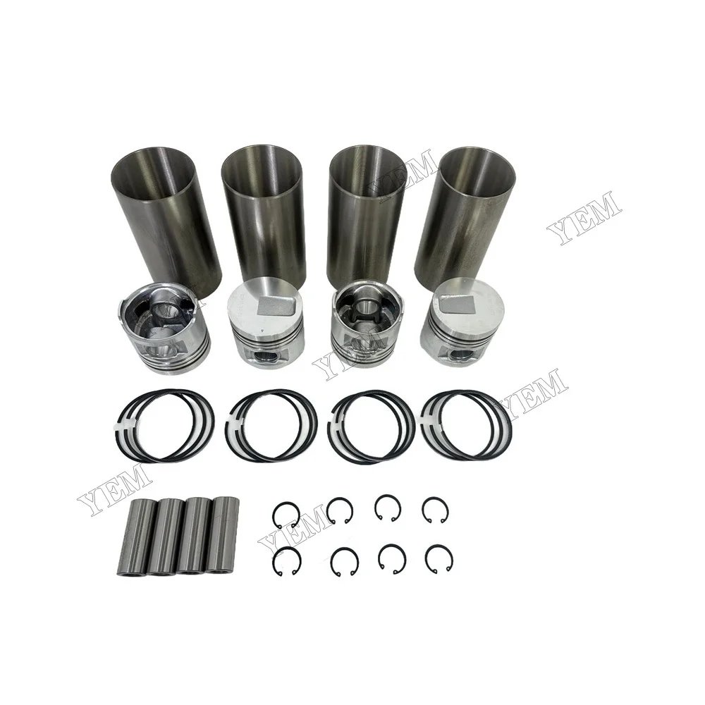 4PC S4S Piston Rings Cylinder Liner Set STD 94.0mm for Mitsubishi S4S Engine 2