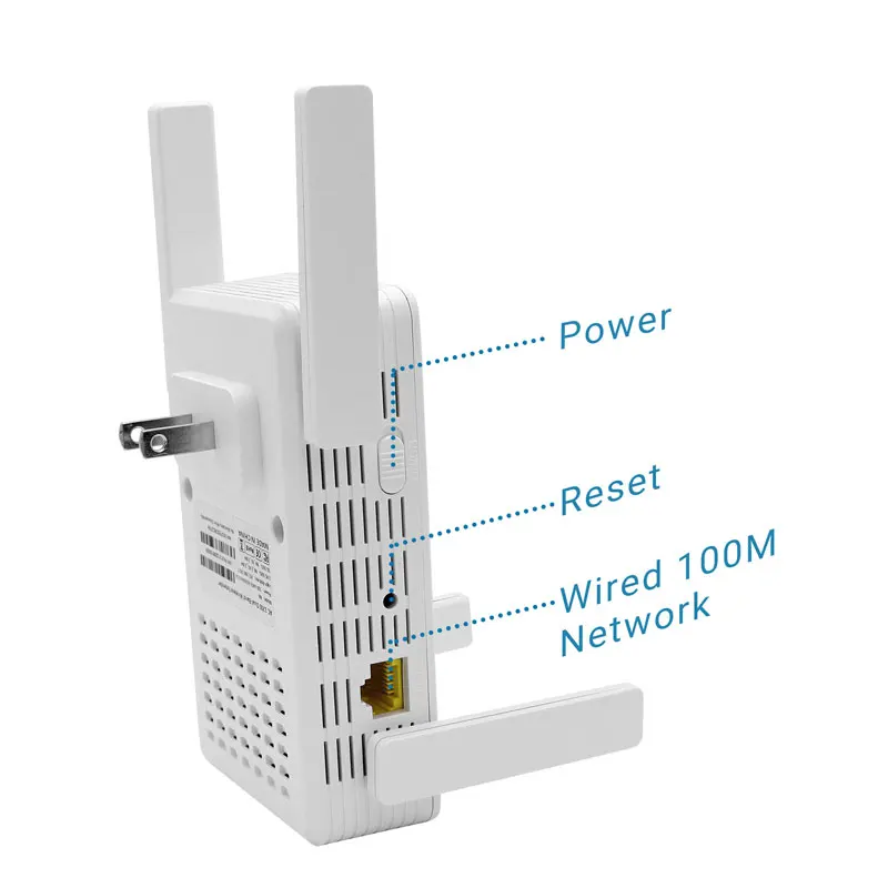 Acquista U6 1200m Wireless Router Network Extender Wi-Fi Repeater