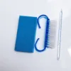 Set de tres piezas de bloque de tofu azul
