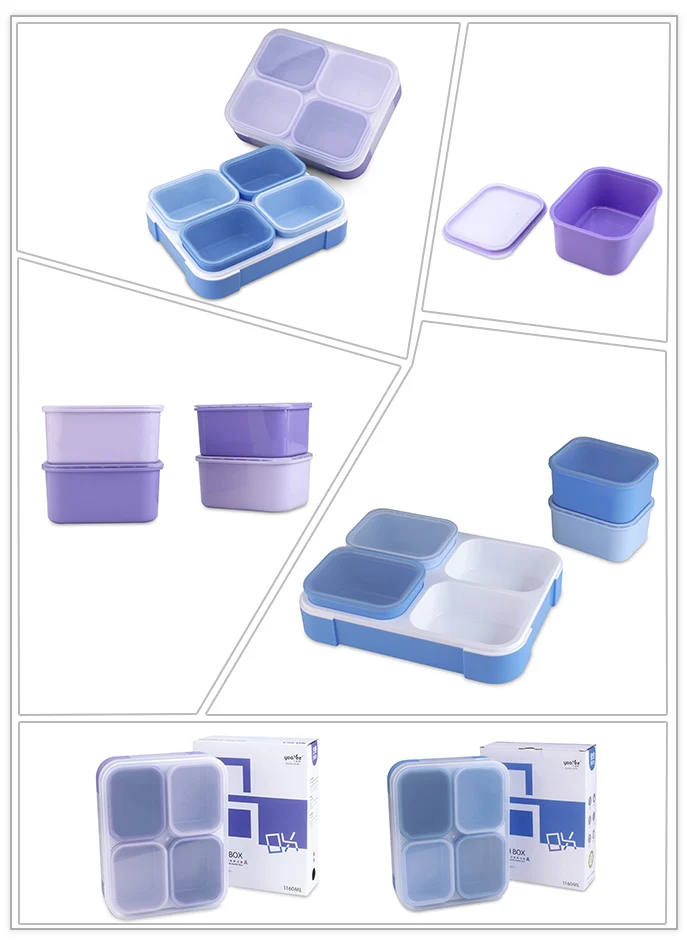 Lunch Boxes for Adults Storage Boxes & Bins Food Container Rectangle ...