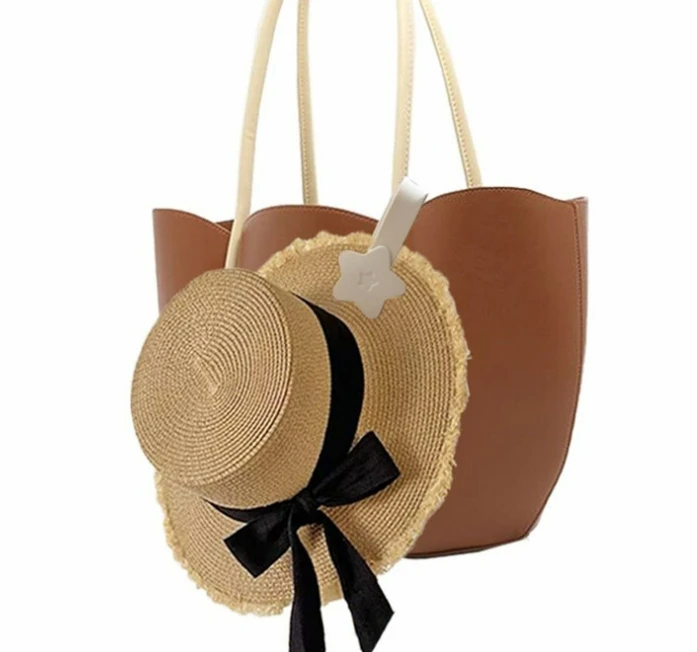 Magnetic Hat Clip for Travel on Bag, Silicone Hat Holder for Tote Beach Bag Fikoksol Magnetic Hat Clip for Travel on Bag, Silicone Hat  main image 4