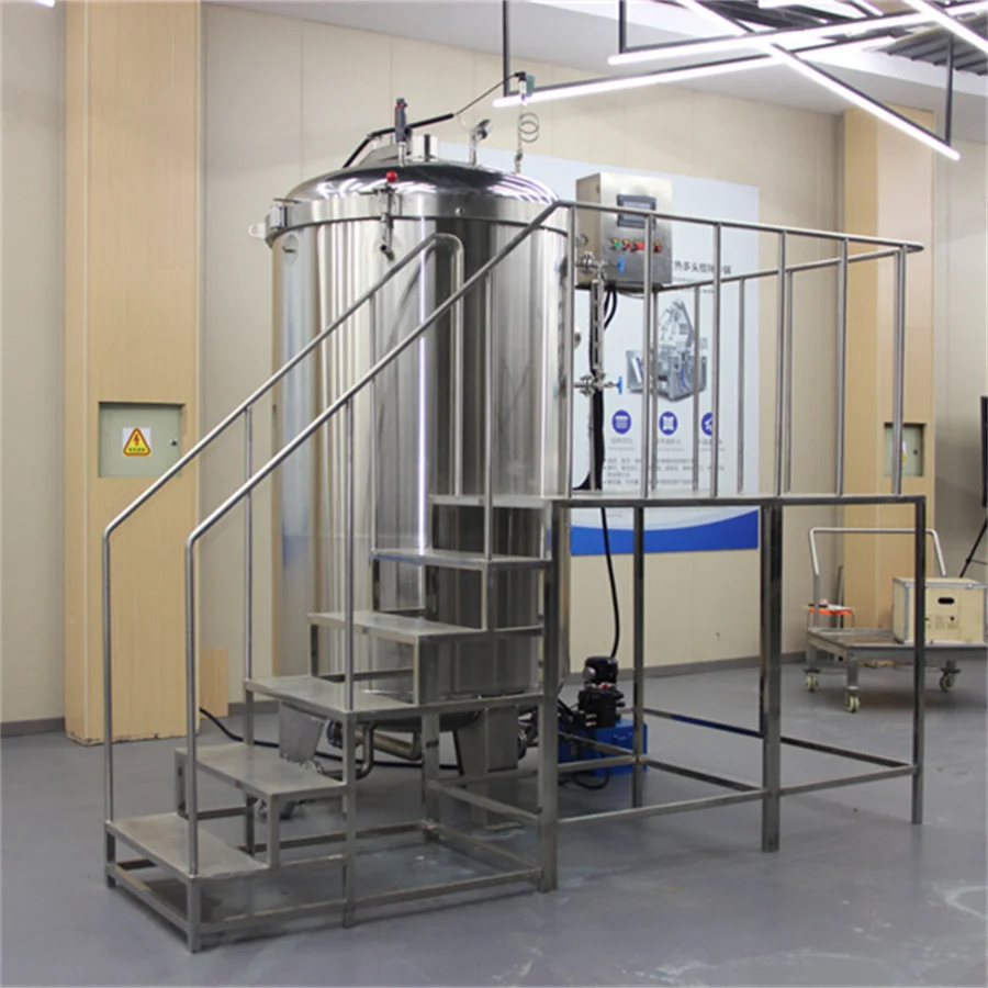 Automatic Vertical Retort Machine for Meat Canned Food Steam Sterilization Equipment New Used for Restaurant Farm Industries