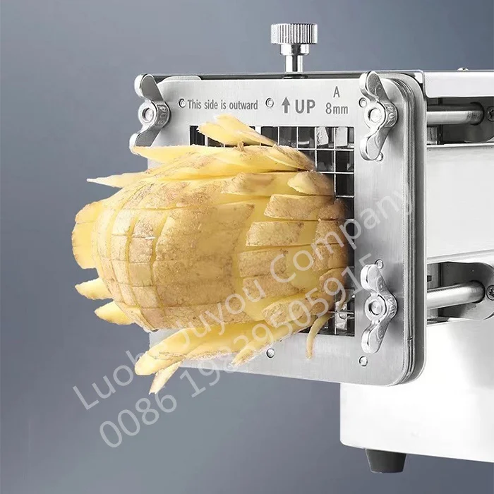 Small Automatic Potato Cutting Machine French Fries Cutter Vegetables Cutting Machine
