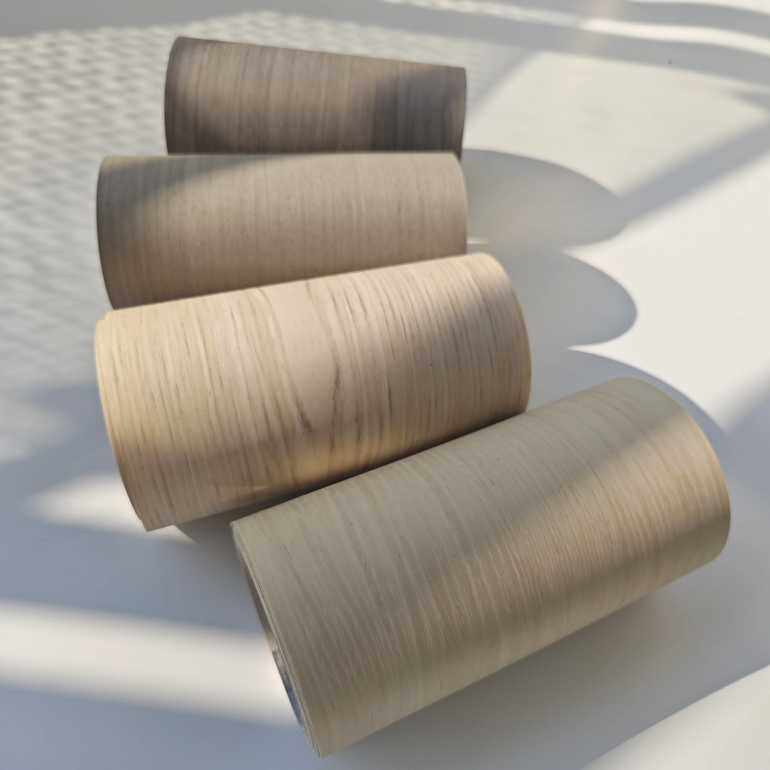 Vunir Preglued Iron-On Hot Melt Adhesive Edgebanding Flexible Wood Tape for Home & Hotel Decorative Wood Veneer Edge Banding details