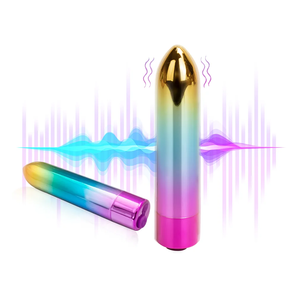 Bestmoon Rechargeable rainbow Bullet Vibrator Female love Egg Portable Sexy Toy Mini Bullet Vibrator Sex Toy for Women