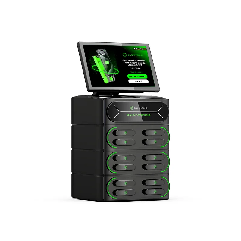 Fast Charging Station with 6000 MAh Phone Charge Locker Vending Machine Kioske Machine with Screen for Commercial Places