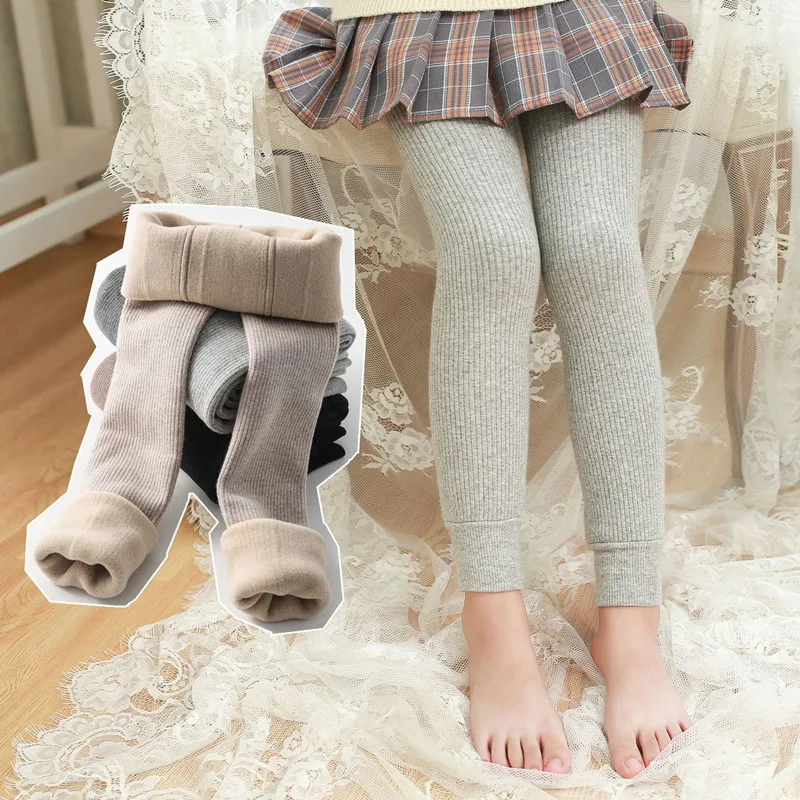 Children Girls Fall Winter Fleece Lined 